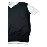 Paolo Pecora Polo Mezza Manica con Finto Gilet per Bambino PP4271 NERO PAOLO PECORA 