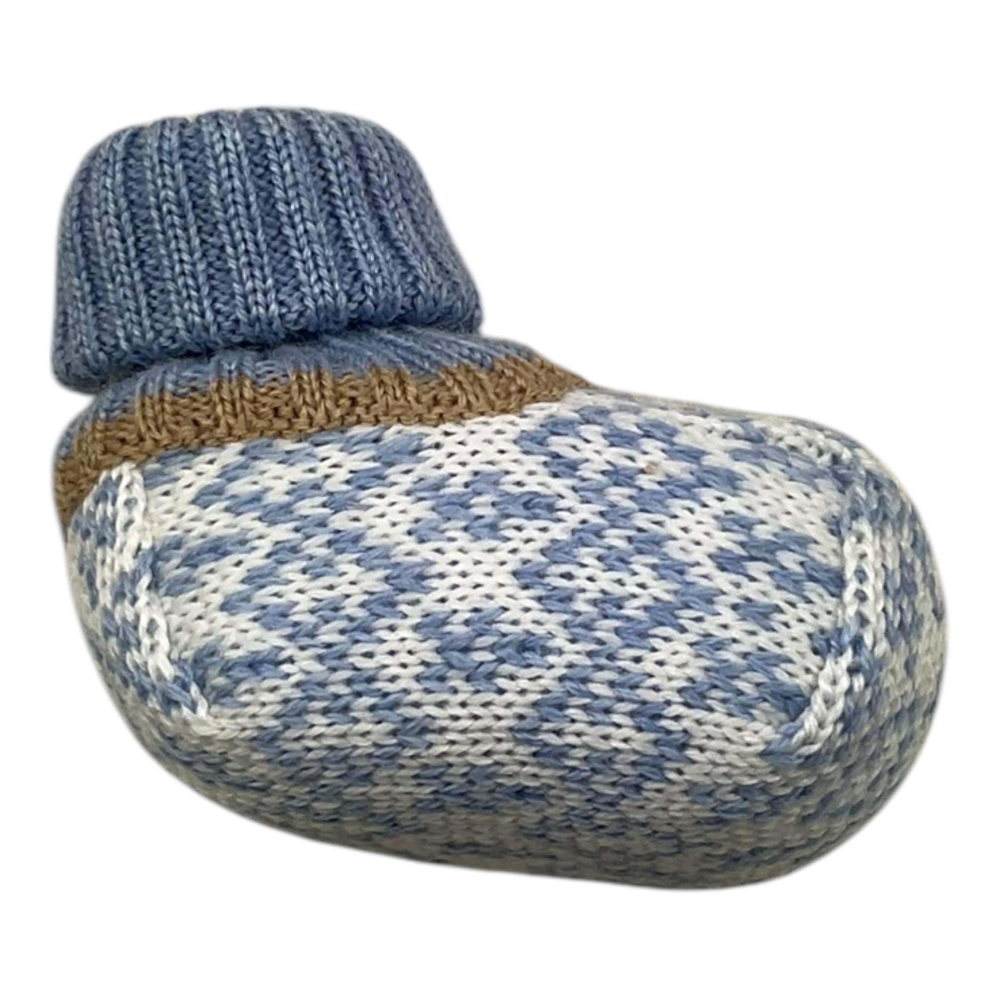 COLORI CHIARI babbucce tricolore Azzurro per Neonato MF757763 AZZURRO COLORI CHIARI 