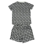 John Richmond Completo 2 Pezzi T-Shirt-Bermuda per Neonato RIP26023CJ BIANCO JOHN RICHMOND 