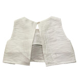 U+È Top Tinta Unita Giromanica per Neonata UE1765N BIANCO U+è 