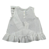 Per Te Top Giromanica tinta unita Bianco per Neonata 33981N BIANCO PER TE 