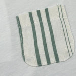 Babyvip T-Shirt Girocollo Tinta Unita con Taschino per Neonato T7708 BIANCO BABYVIP 