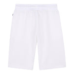 Boss Bermuda Tinta Unita con Logo per Bambino J52169B BIANCO BOSS 