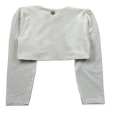 Please Coprispalle Tinta Unita per Neonata LG08032G73 BIANCO PLEASE 