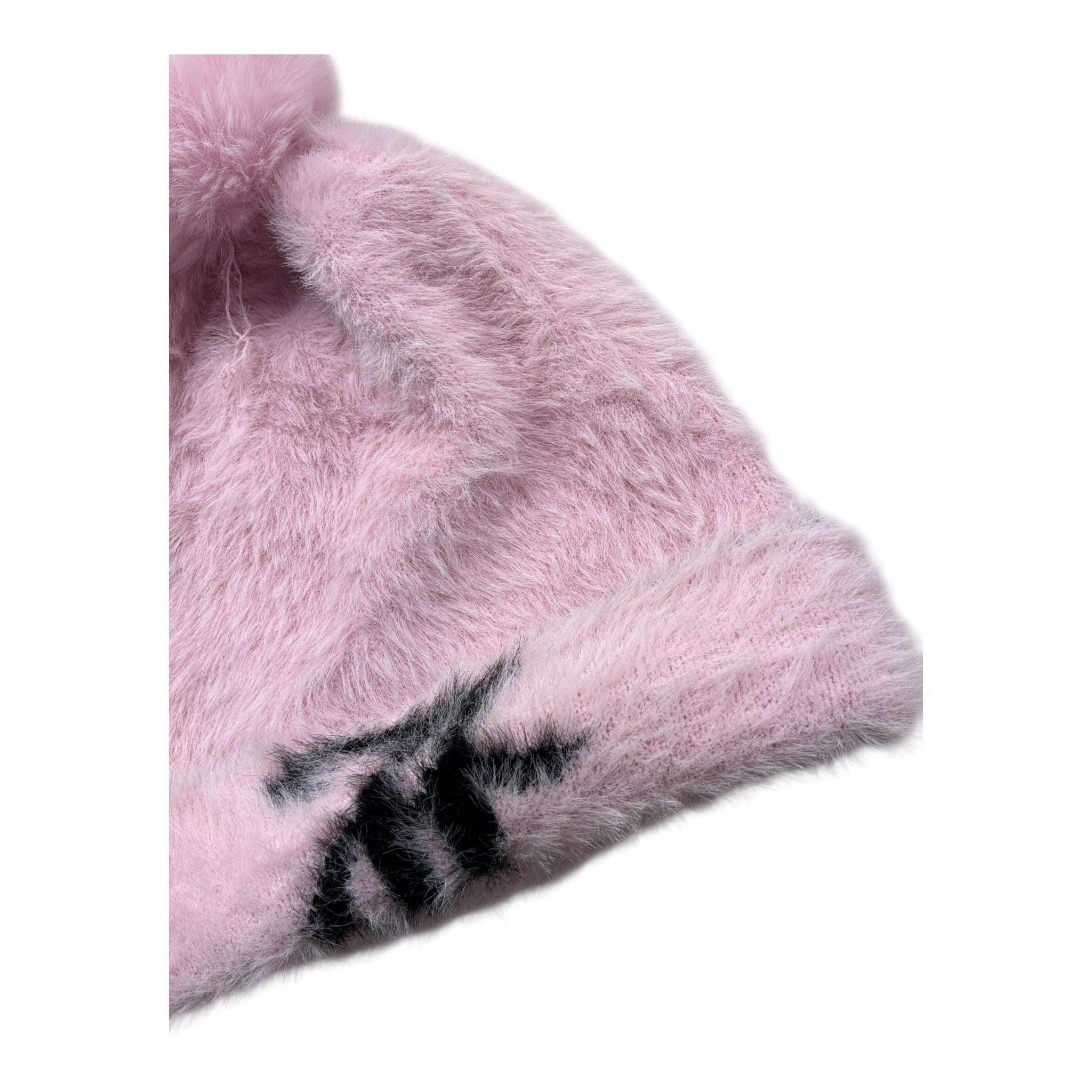 Juicy Couture Cappello Tinta Unita con Pon Pon per Bambina JBX6635 ROSA JUICY COUTURE 