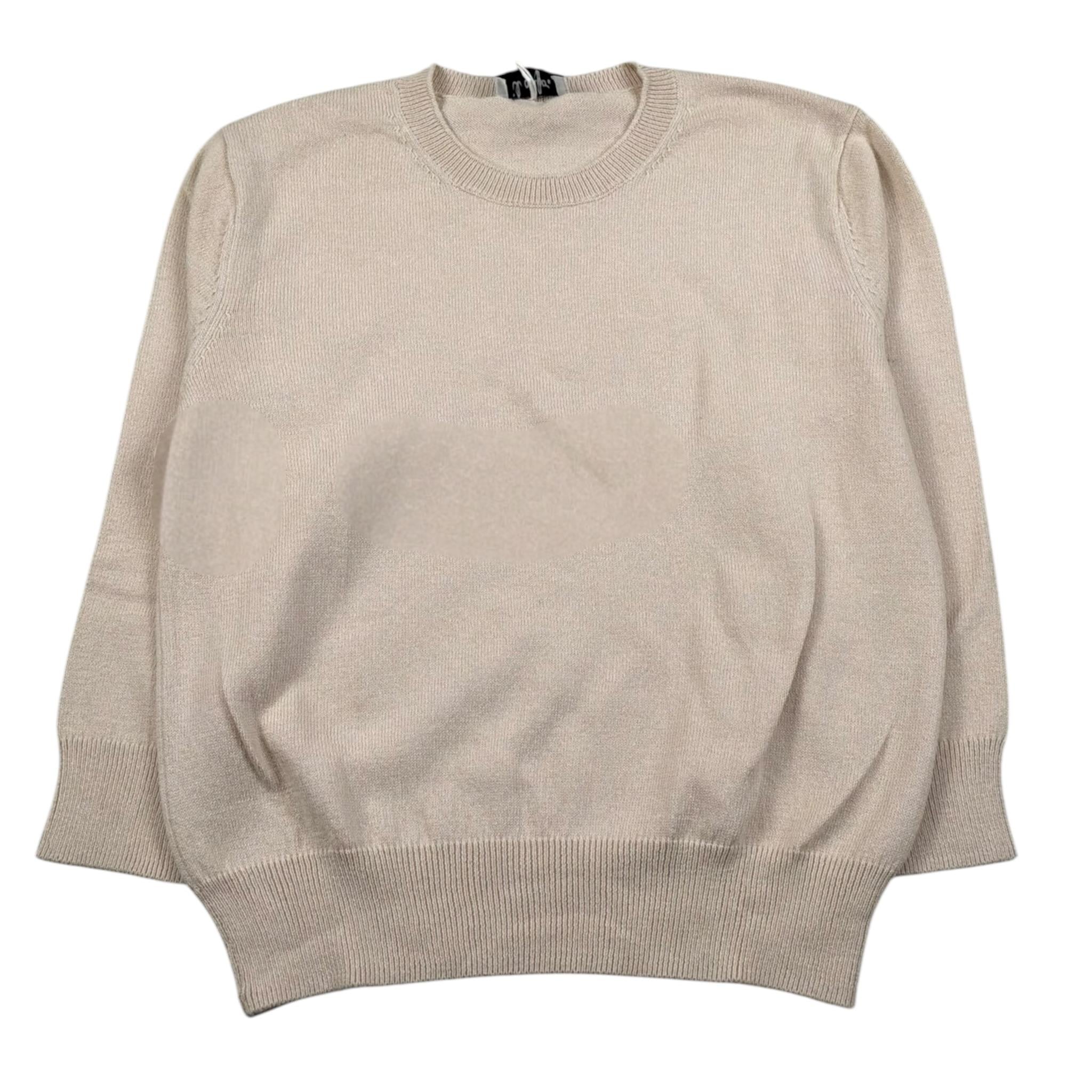 Il Gufo Maglia Girocollo Tinta Unita per Bambino P25MA090EM109 BEIGE IL GUFO 