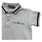 John Richmond Polo Mezza Manica Tinta Unita per Neonato RIP26010PO GRIGIO JOHN RICHMOND 