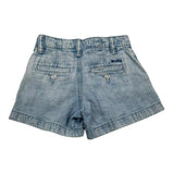 Ralph Lauren Short In Denim Tinta Unita per Neonata 312964507001 AZZURRO RALPH LAUREN 