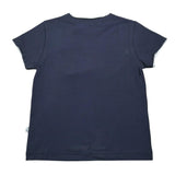 Il Gufo T-Shirt Girocollo Tinta Unita  per Neonato P25TS050MF032 BLU IL GUFO 