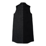 Maison Margiela Abito In Denim Tinta Unita per Bambina M60755 NERO MAISON MARGIELA 