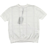 Paolo Pecora T-Shirt Girocollo Tinta Unita con Trafori per Bambino PP4279 BIANCO PAOLO PECORA 