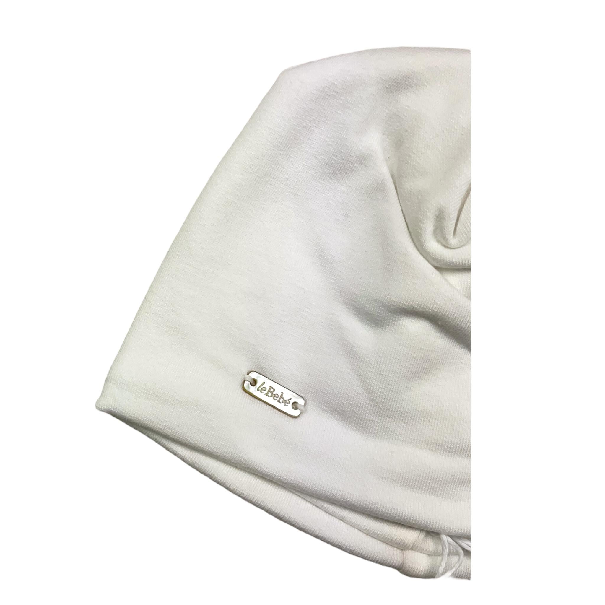 LE BEBE' cappello tinta unita Bianco per Neonato LBB4E674 BIANCO LE BEBE' 