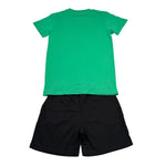 John Richmond Completo 2 Pezzi T-Shirt-Bermuda Verde/Nero per Bambino HBP23011CJ VERDE/NERO JOHN RICHMOND 
