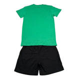 John Richmond Completo 2 Pezzi T-Shirt-Bermuda Verde/Nero per Bambino HBP23011CJ VERDE/NERO JOHN RICHMOND 