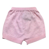 Le Bebe Culotte Tinta Unita con Trafori per Neonata LBG6388 ROSA LE BEBE 