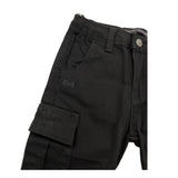 DANIELE ALESSANDRINI jeans tinta unita con girovita regolabile Nero per Bambino 1291P00023XX NERO DANIELE ALESSANDRINI 