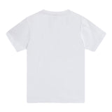Sundek T-Shirt Girocollo Tinta Unita con Stampa per Bambino B699TEJ787M BIANCO SUNDEK 