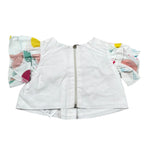 Marc Ellis Top Tinta Unita con Applicazioni per Neonata JMNSH16784 BIANCO MARC ELLIS 