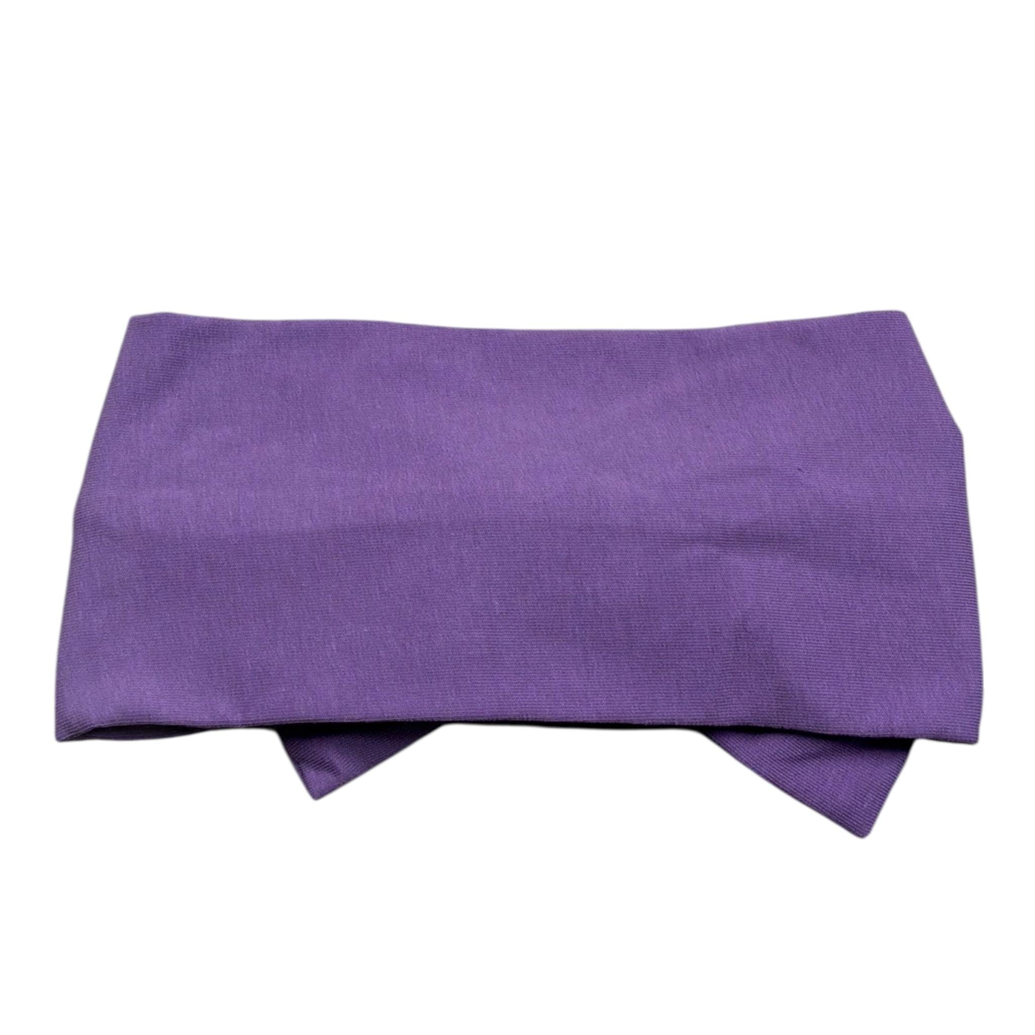 Lu & Lu  Fascia Capelli Tinta Unita con Fiocco per Bambina ART1 VIOLA LU & LU 