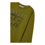 MAYORAL shirt girocollo tinta unita con stampa in contasto Verde per Bambino 4051J VERDE MAYORAL 