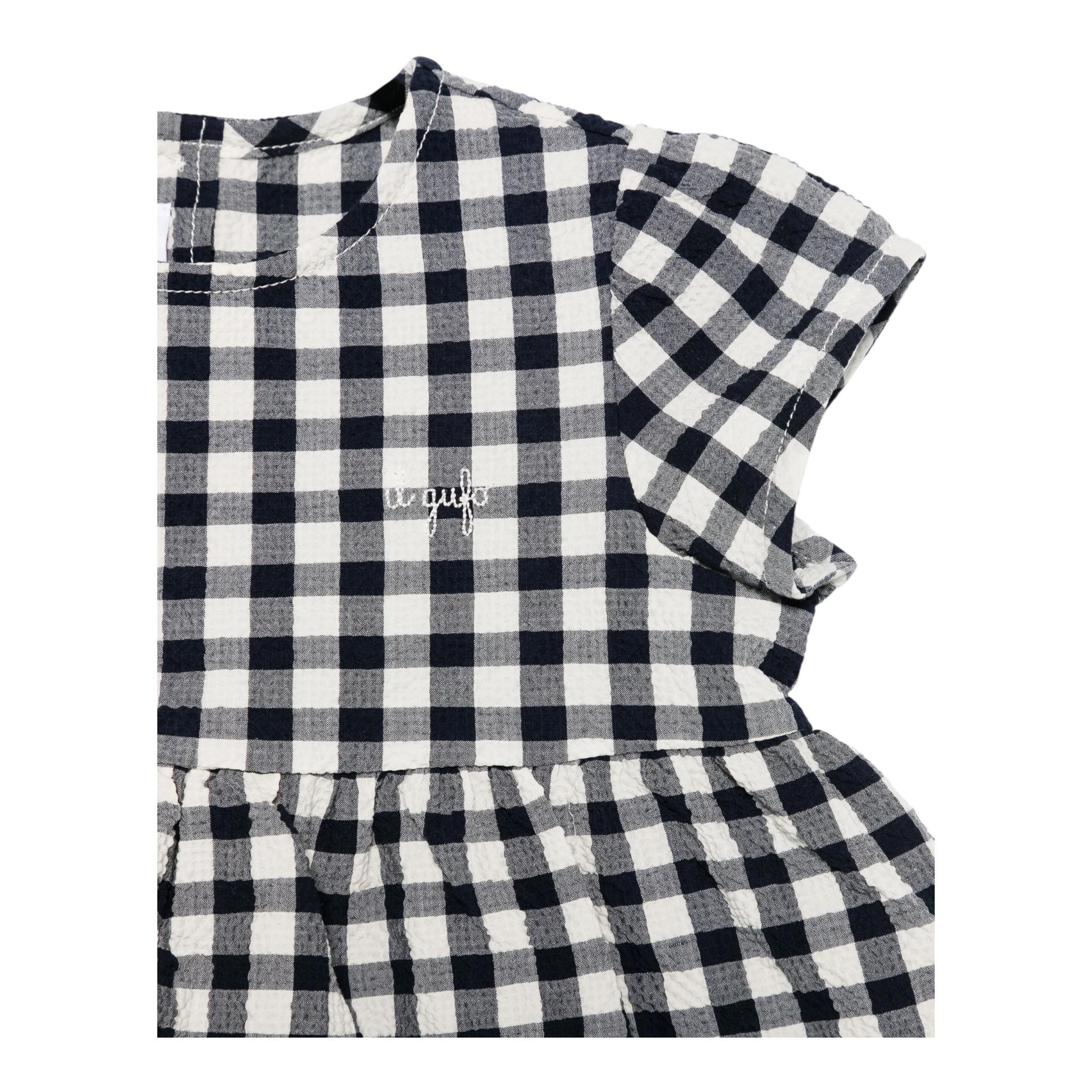 Il Gufo Camicia Mezza Fantasia Quadretti per Bambina P25CC105C3161 BIANCO/BLU IL GUFO 