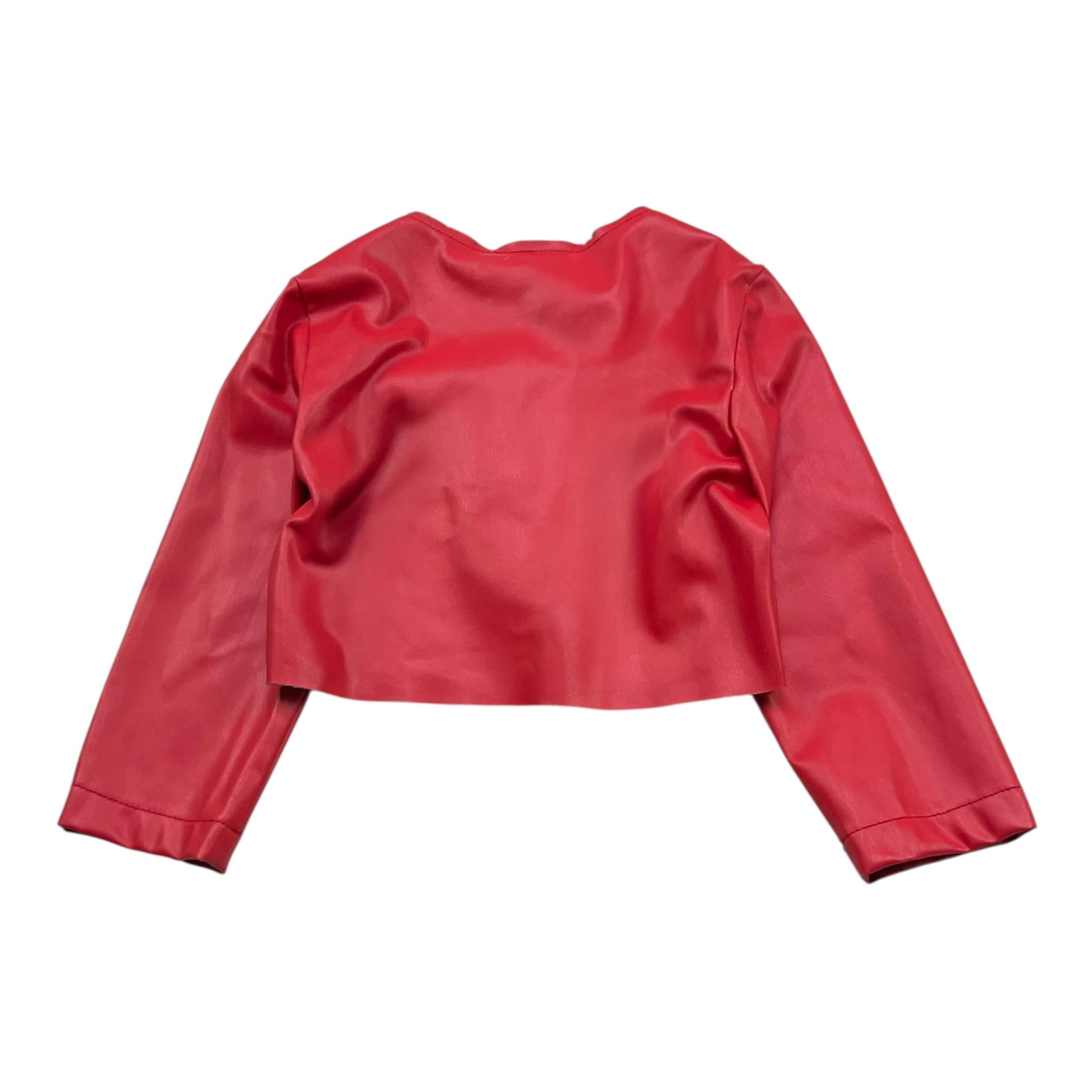 Liu Jo Coprispalle Tinta Unita In Ecopelle per Bambina K19039 ROSSO LIU JO 