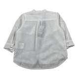 J.O. Milano Camicia Manica Lunga Tinta Unita Collo Coreano per Bambino 576Z8 BIANCO J.O. MILANO 