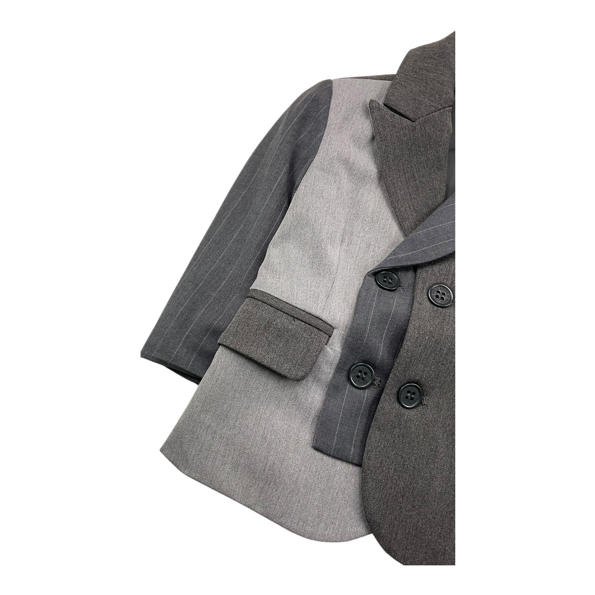 JOHN RICHMOND giacca tinta unita cn stampa in contrasto Grigio per Neonato RIA25058GC GRIGIO JOHN RICHMOND 