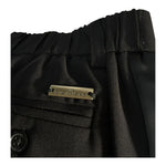 John Richmond Pantalone Tinta Unita con Elastico In Vita per Neonato RBP24189PA NERO JOHN RICHMOND 