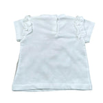 Liu Jo T-Shirt Tinta Unita con Stampa per Neonata HA4078J5003 BIANCO LIU JO 