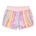 Billieblush Short Tinta Unita con Paillettes per Neonata U21067 ROSA BillIEBLUSH 