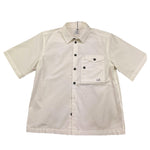 C.P. Company Camicia Mezza Manica Tinta Unita per Bambino CUC008 PANNA C.P. COMPANY 