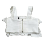 Marc Ellis Top Tinta Unita con Balze per Bambina JMJTP16483 BIANCO MARC ELLIS 