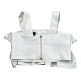 Marc Ellis Top Tinta Unita con Balze per Bambina JMJTP16483 BIANCO MARC ELLIS 