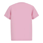 Guess T-Shirt Tinta Unita con Stampa per Bambina K5RI17K6YW4 ROSA GUESS 