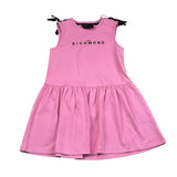 John Richmond Abito Tinta Unita Giromanica con Stampa per Bambina RGP26033VE ROSA JOHN RICHMOND 