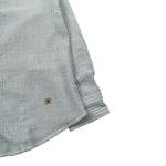 Manuel Ritz Camicia Manica Lunga Tinta Unita Collo Coreano per Neonato MR3101X AZZURRO MANUEL RITZ 