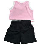 Refrigiwear Completo 2 Pezzi Top-Short per Neonata RG1471W25XXN ROSA/NERO REFRIGIWEAR 