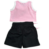 Refrigiwear Completo 2 Pezzi Top-Short per Neonata RG1471W25XXN ROSA/NERO REFRIGIWEAR 