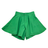 Petit Posh Short Tinta Unita per Bambina GFBS25029SO VERDE PETIT POSH 