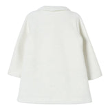 LIU JO cappotto tinta unita con ricami Panna per Neonata HF4016X PANNA LIU JO 