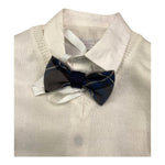 BABY A. completo 4 pezzi camicia-gilet-pantalone-papillon Panna per Neonato E2921 PANNA BABY A. 