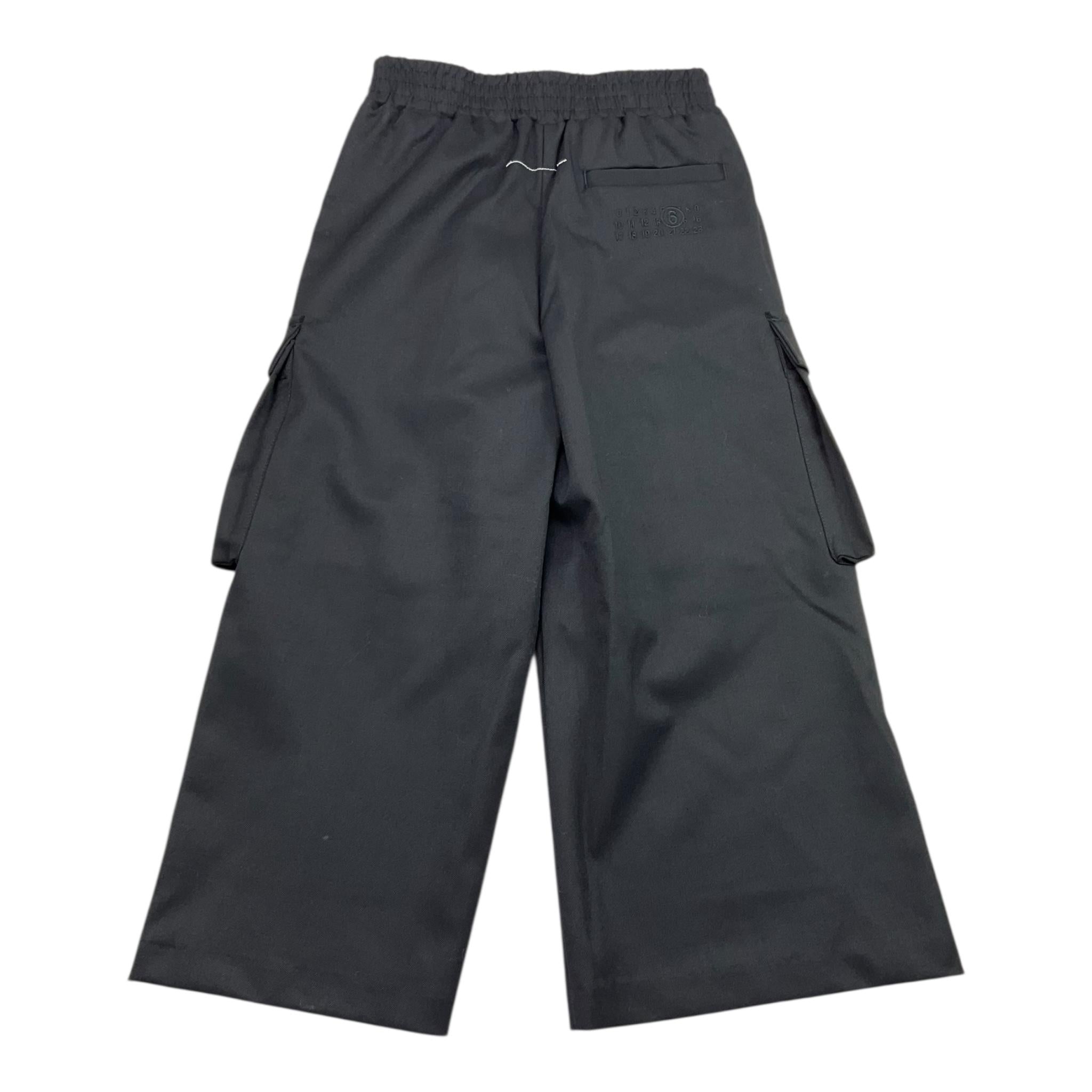 MAISON MARGIELA pantalone modello a palazzo tinta unita Nero per Bambina M60691 NERO MAISON MARGIELA 