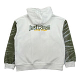 Just Cavalli Felpa con Zip E Cappuccio Tinta Unita per Bambino JBP26124FE BIANCO JUST CAVALLI 