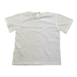 Babe & Tess T-Shirt Girocollo Tinta Unita con Stampa per Bambina 21518140 BIANCO BABE & TESS 