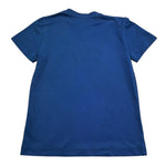 Trussardi T-Shirt Girocollo Tinta Unita con Stampa per Bambino TGP26007TS BLU TRUSSARDI 