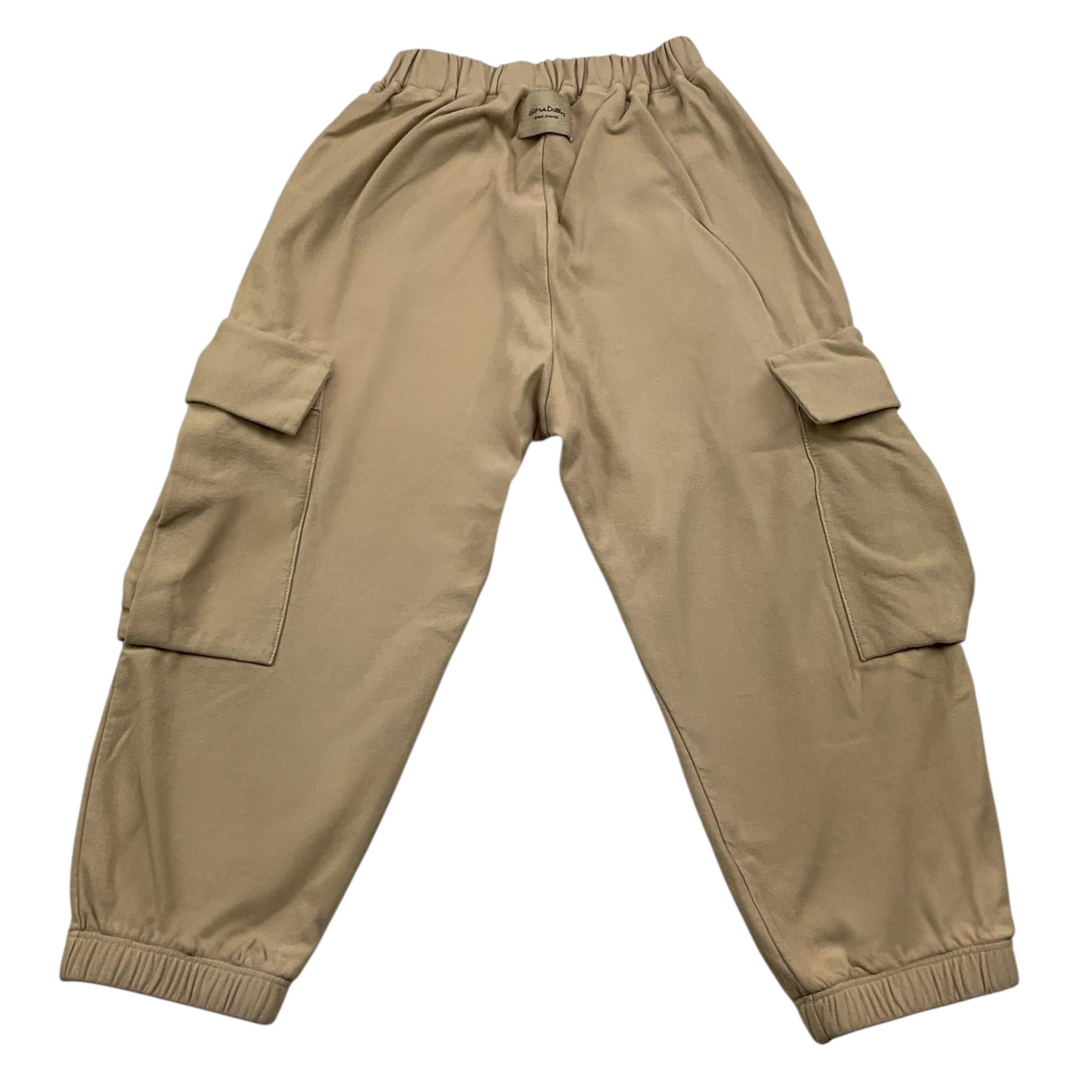 @MADILLY pantalone tuta tinta unita con elastico in vita Sabbia per Bambino 01933 SABBIA @MADILLY 