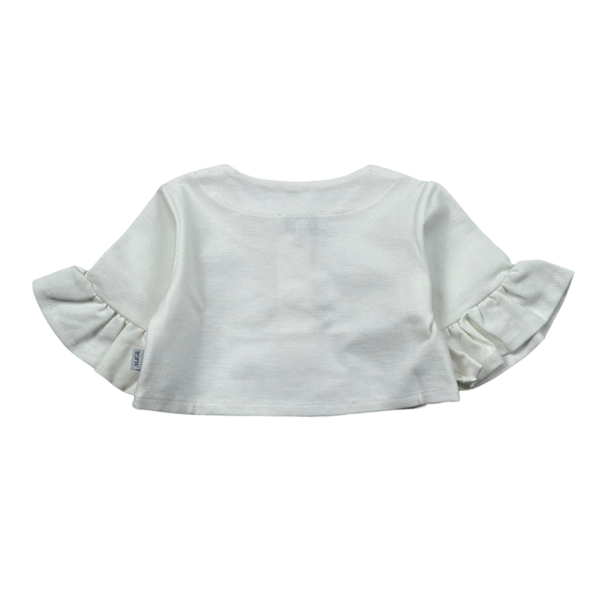 Magil Coprispalle Tinta Unita per Bambina DN33041J BIANCO MAGIL 