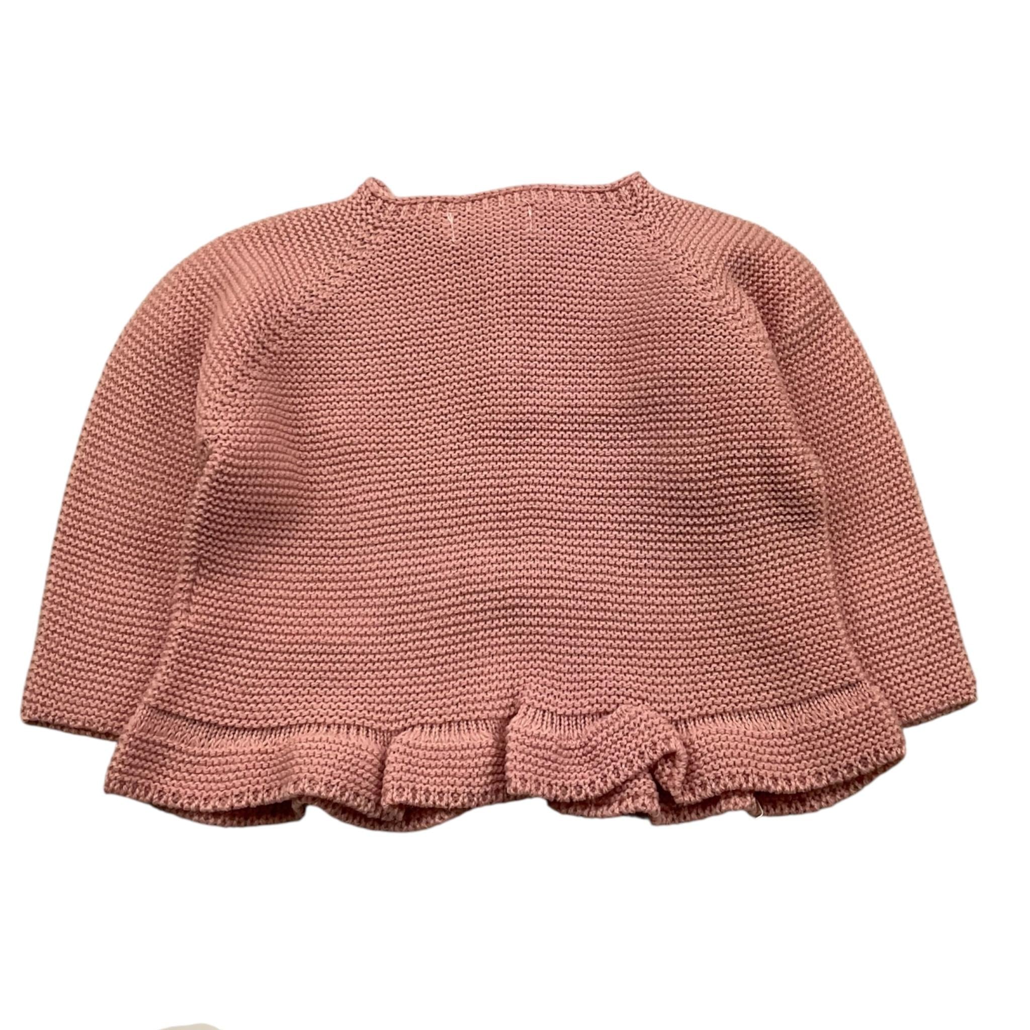 MAC ILUSIO'N cardigan tinta unita Rosa per Neonato 9480 ROSA MAC ILUSIO'N 