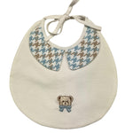 PETIT bavetta tinta unita con ricamo orso Panna per Neonato S5016366 PANNA PETIT 